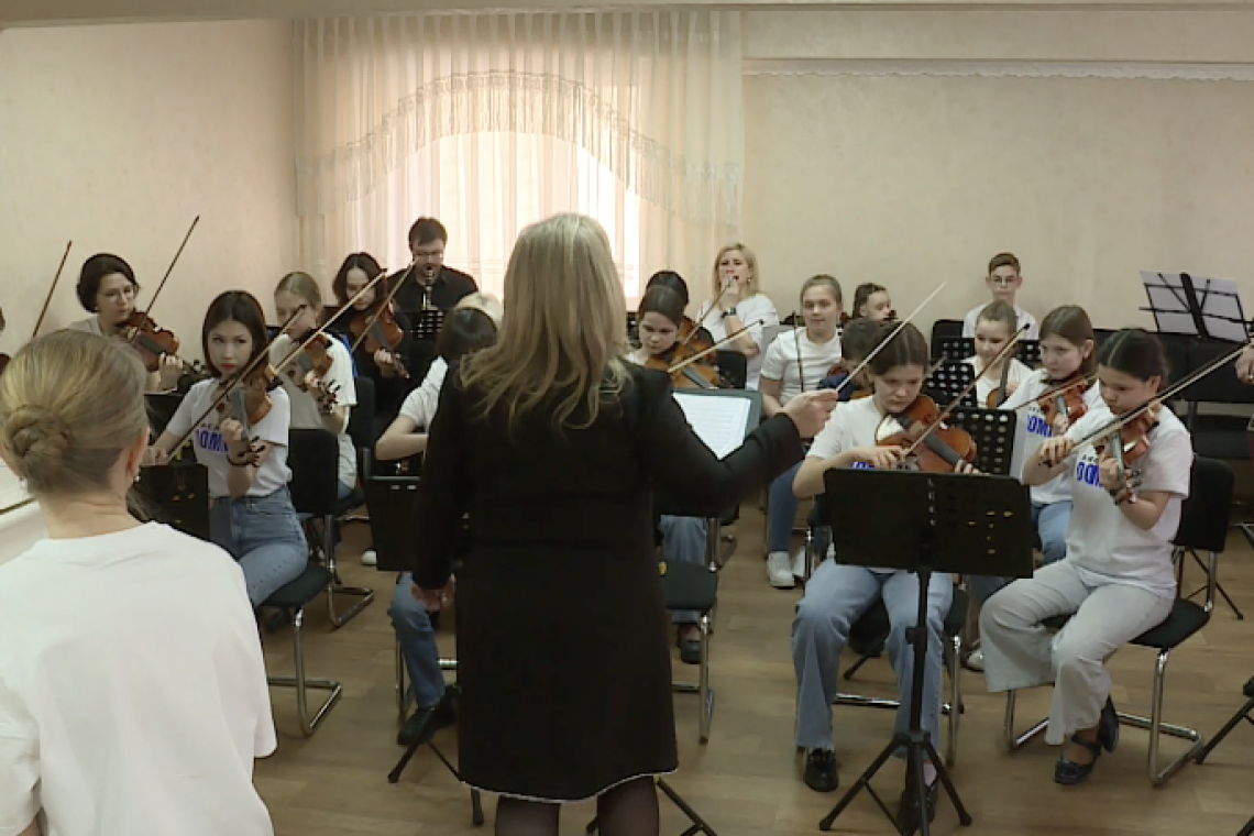 В музыкальной школе Нижневартовска появился симфонический оркестр