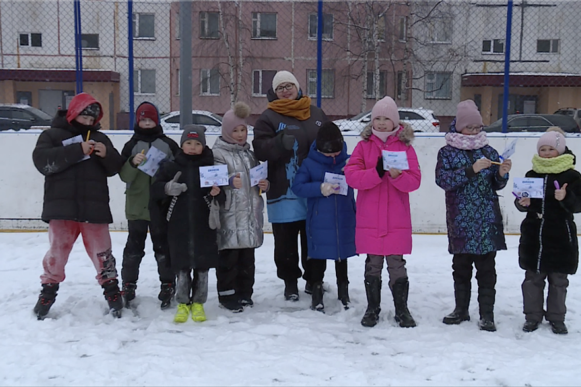 В Нижневартовске проходит уже традиционный фестиваль подвижных игр «Снежный микс»