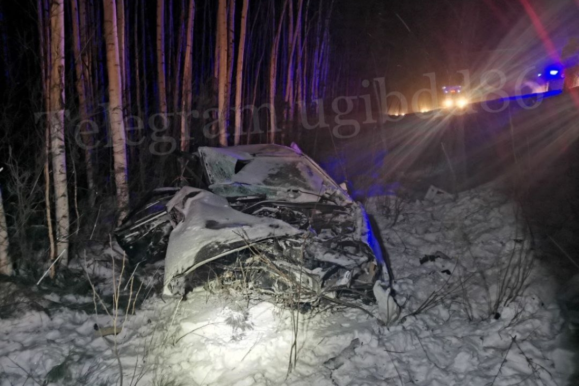 На автодороге «Сургут-Нижневартовск» произошло ДТП с двумя погибшими