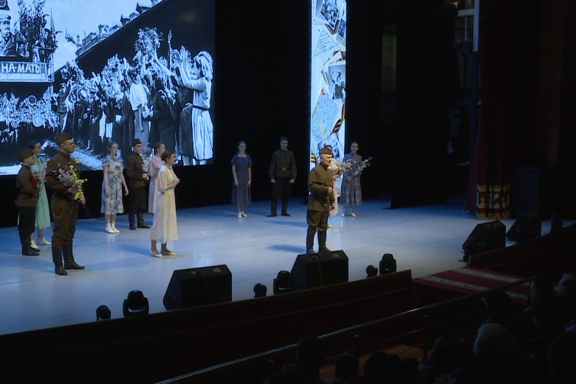 В ДК "Октябрь" состоялся гала-концерт, приуроченный к годовщине победы в Великой Отечественной войне